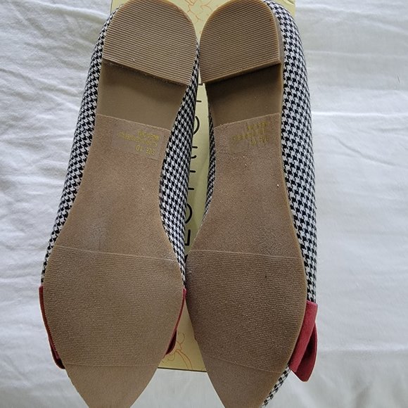 size 10 black & white flats - Picture 2 of 4